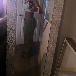 Fashion Nova Olive Green Women Jeans